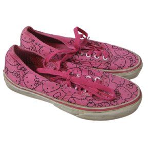Vans Hello Kitty Pink Sneakers Women Size 5.5 Men 4